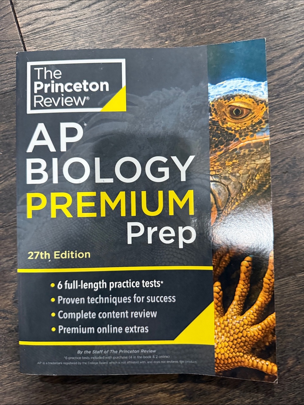 Princeton Review AP Biology Premium Prep, 27th Edition: 6 Practice Tests +: New